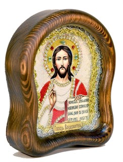 Икона Господь Вседержитель бисер 243941