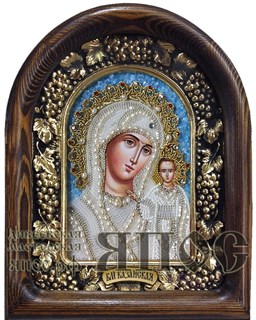 Икона Пресвятая Богородица Казанская бисер 243962
