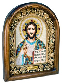 Икона Господь Вседержитель бисер 243966