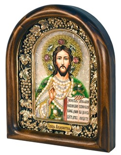 Икона Господь Вседержитель бисер 243979