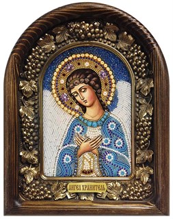Икона Ангел Хранитель бисер 244044