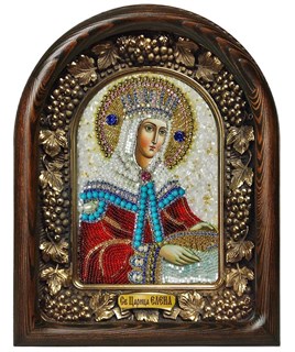 Икона Святая царица Елена бисер 244084