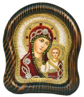 Икона Пресвятая Богородица Казанская бисер 244087