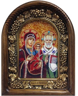 Икона Пресвятая Богородица Ржевская бисер 244093