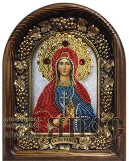 Икона Святая мученица Раиса бисер 244094