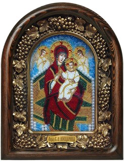 Икона Пресвятая Богородица Всецарица бисер 244099
