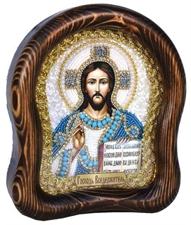 Икона Господь Вседержитель бисер 244120