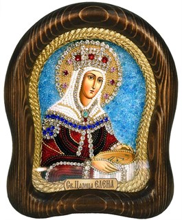 Икона Святая царица Елена бисер 244134