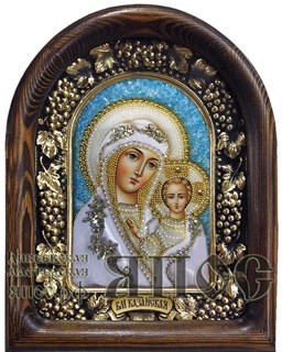 Икона Пресвятая Богородица Казанская бисер 244150