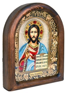 Икона Господь Вседержитель бисер 244167