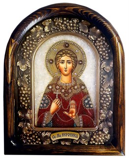Святая мученица Вероника бисер 244192