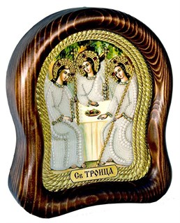 Икона Святая троица бисер 244235