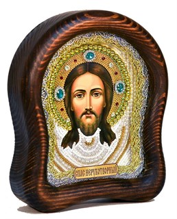 Икона Спас Нерукотворный бисер 244249