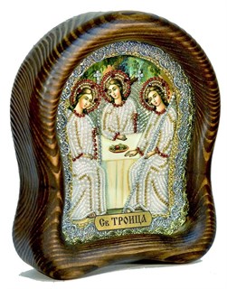 Икона Святая троица бисер 244308