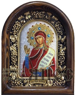 Икона Святая праведная Анна бисер 244314
