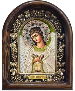 Икона Ангел Хранитель бисер 244330