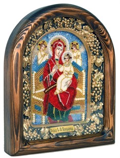 Икона Пресвятая Богородица Всецарица бисер 244347