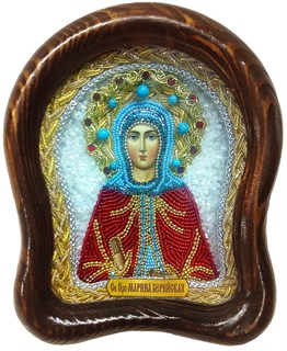 Икона Святая преподобная Марина Берийская бисер 244353