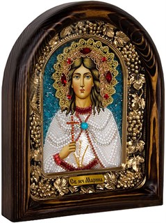 Икона Святая великомученица Марина бисер 244369