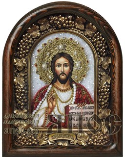 Икона Господь Вседержитель бисер 244425