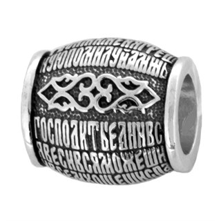 Бусина православная серебряная 5.74гр 252681