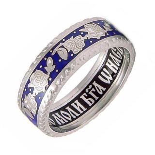 {{photo.Alt || photo.Description || 'Кольцо православное с молитвой серебряное с эмалью'}}