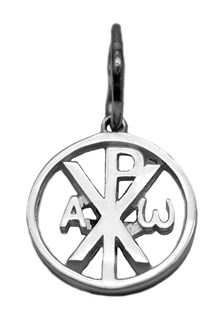 Подвеска православные символы серебряная 0.74гр 252608