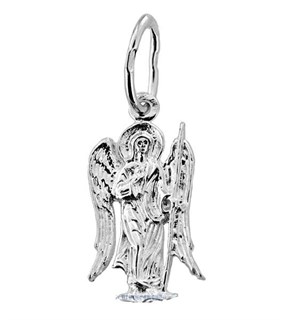 Подвеска православная с Ангел-Хранителем серебряная 1.32гр 252621