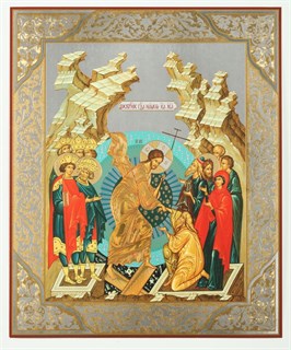 Икона на оргалите 30х40 Воскресение Христово 238626