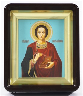 Икона в рамке 11х13 Пантелеимон 236730