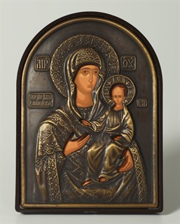 Икона в рамке 9х12 арочная Смоленская Божья Матерь 236708