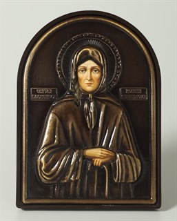 Икона в рамке 9х12 арочная Ксения Петербургская блж. 236702