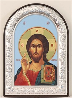Икона в рамке 6х9 арочная Спаситель 10 236551