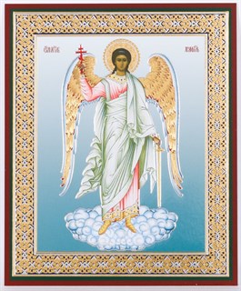 Икона в деревянной рамке 11х13 Ангел-Хранитель (ростовой) 234536