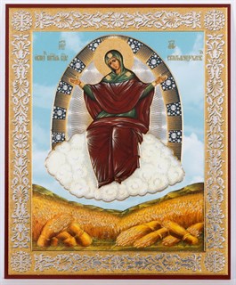 Икона в деревянной рамке 11х13 Спорительница хлебов 235123