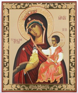 Икона в деревянной рамке 11х13 Тучная Гора 235142