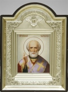 Икона в рамке 9х12 Николай Чудотворец 236626