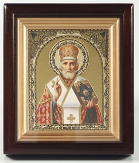 Икона в киоте 11х13 конгрев Николай Чудотворец 14 235663