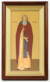 Икона в киоте 13х26 Сергий Радонежский 235882