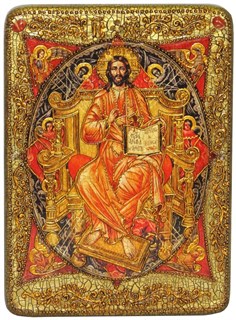 {{photo.Alt || photo.Description || 'Аналойная икона Спас в Силах на мореном дубе 29х21'}}