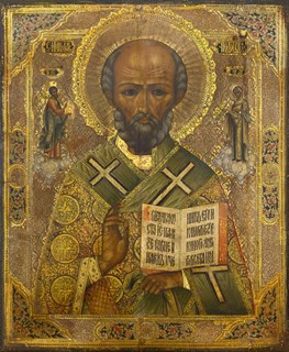 Икона Николай чудотворец, архиепископ Мир Ликийских, святитель 21231