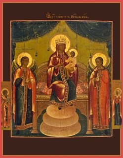 Икона Кипрская икона Божией Матери 21258