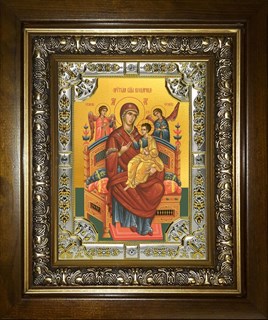 Икона Божья Матерь Всецарица, 18х24 см 21383