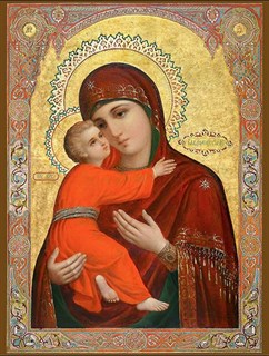 Икона Владимирская икона Божией Матери 21434