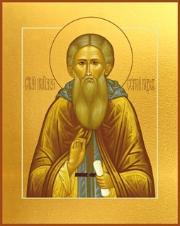 Икона Сергий (Сергей) Радонежский преподобный 21460