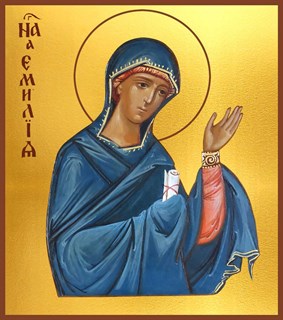 Икона Емилия, Эмилия Кесарийская (Каппадокийская) преподобная 21561