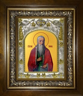 Икона Илия (Илья) пророк, в киоте 20х24 см 21657