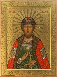 Икона рукописная Игорь благоверный великий князь 21699