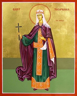 Икона Феофания блаженная царица 21720