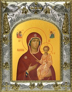 Икона Одигитрия, икона Божией Матери, 14х18 см 21741